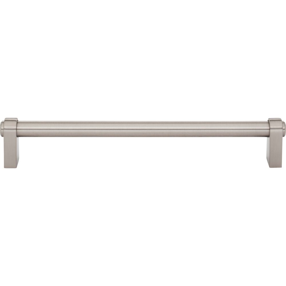 Top Knobs TK3213BSN Lawrence 7 9/16" Center to Center Bar pull in Brushed Satin Nickel