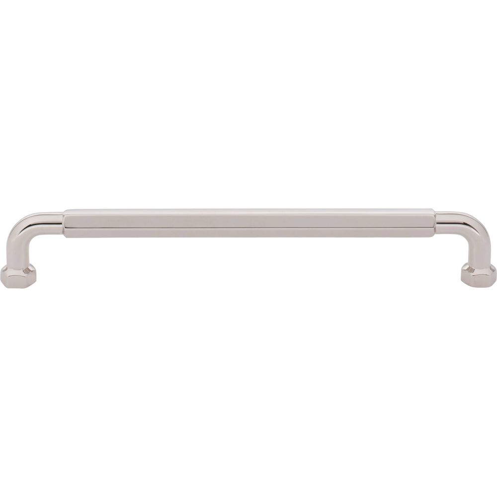Top Knobs TK3204PN Dustin 7 9/16" Center to Center Bar pull in Polished Nickel