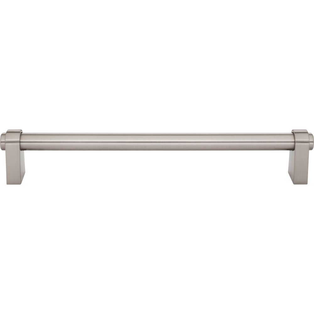 Top Knobs TK3216BSN Lawrence 12" Center to Center Appliance pull in Brushed Satin Nickel