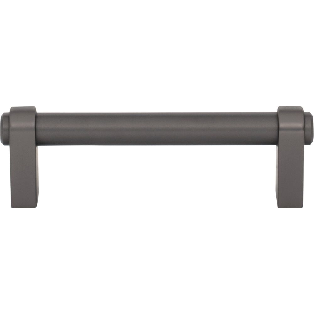 Top Knobs TK3210AG Lawrence 3 3/4" Center to Center Bar pull in Ash Gray