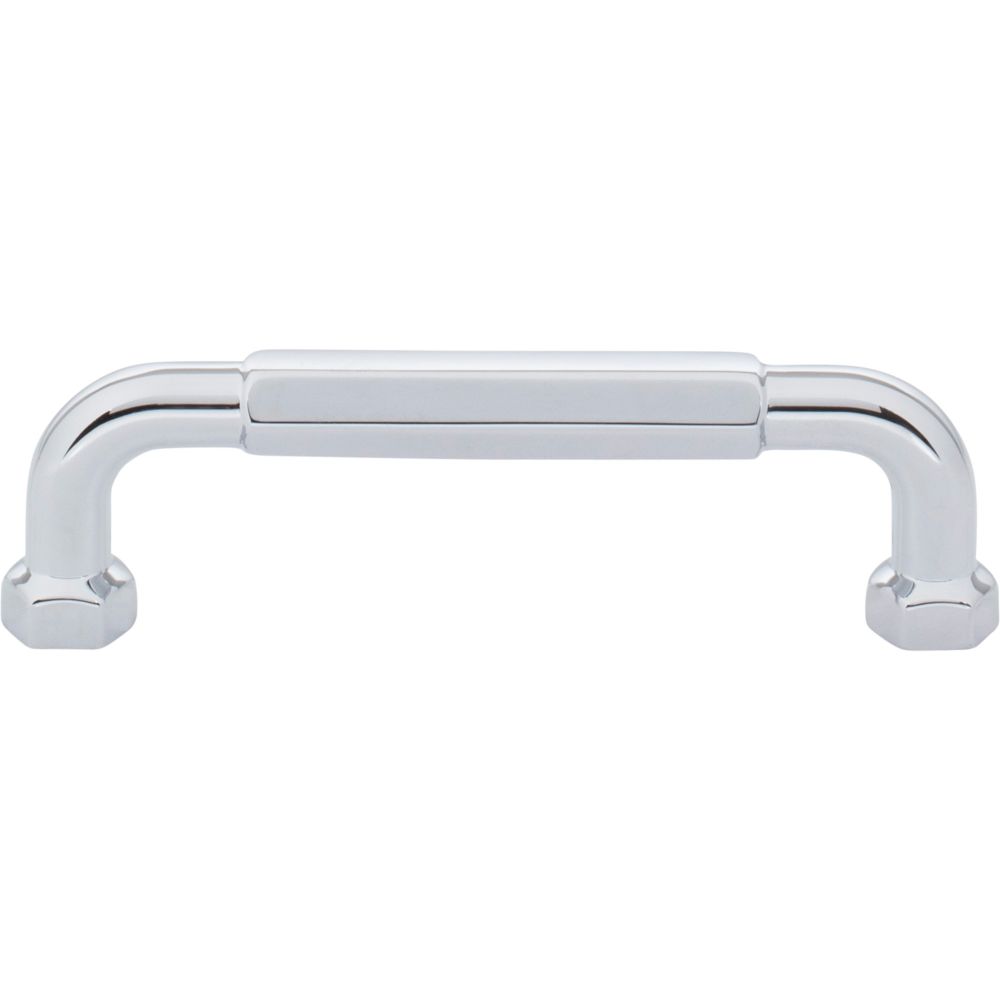 Top Knobs TK3201PC Dustin 3 3/4" Center to Center Bar pull in Polished Chrome