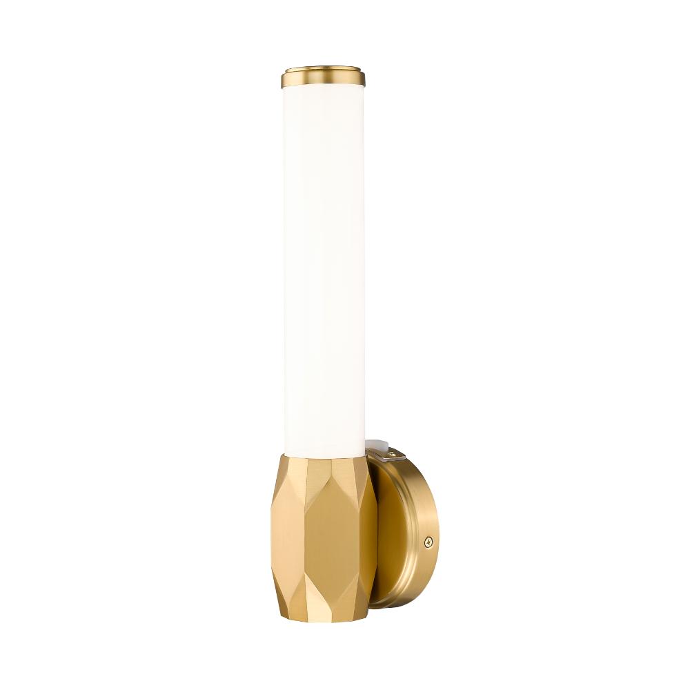 Z-Lite 1010-1S-MGLD-LED 1 Light Wall Sconce in Modern Gold