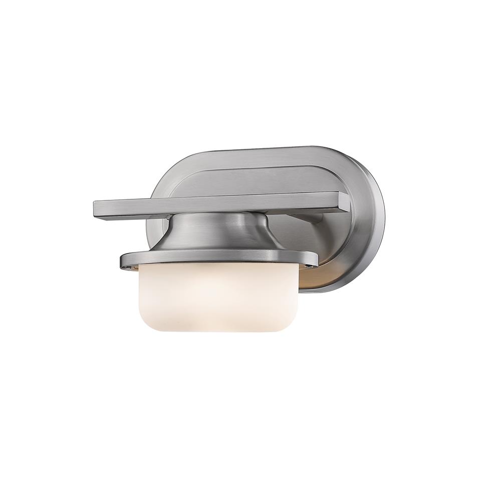 Z-Lite Optum  1917-1S-BN-LED 1 Light Wall Sconce in Brushed Nickel