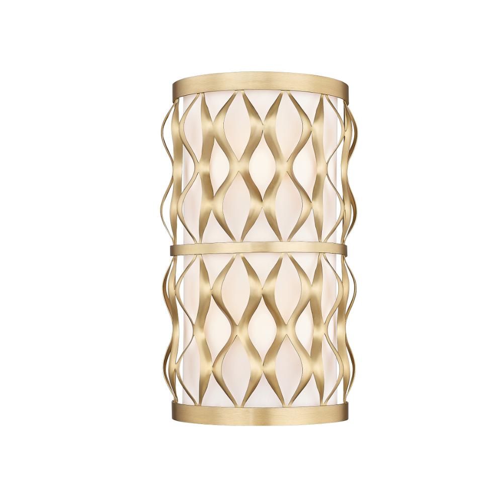 Z-Lite 1948-2S-MGLD 2 Light Wall Sconce in Modern Gold