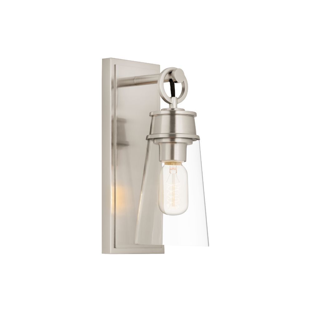 Z-lite 2300-1SS-BN 1 Light Wall Sconce in Brushed Nickel