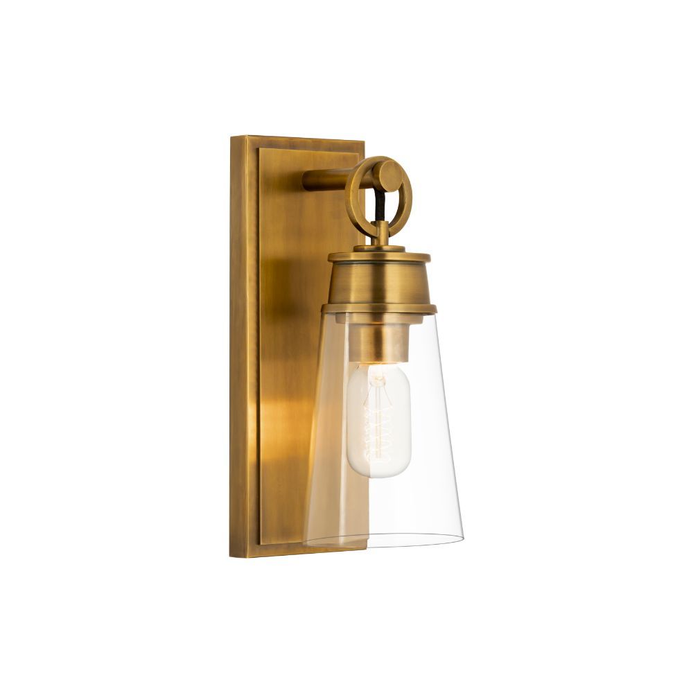 Z-lite 2300-1SS-RB 1 Light Wall Sconce in Rubbed Brass