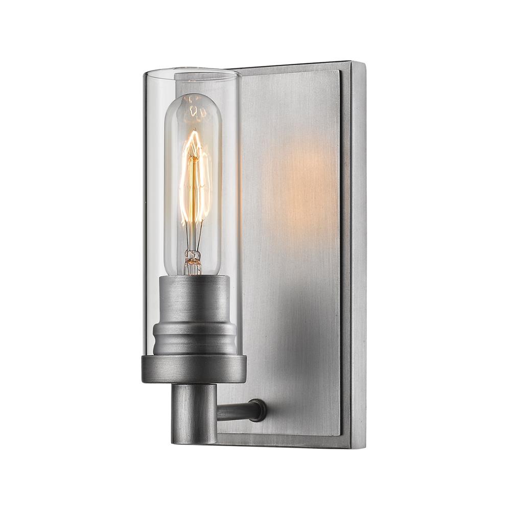 Z-Lite 3000-1S-OS Persis 1 Light Wall Sconce in Old Silver