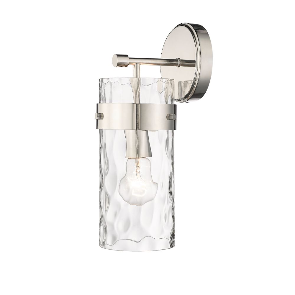 Z-Lite 3035-1SS-PN 1 Light Wall Sconce in Polished Nickel