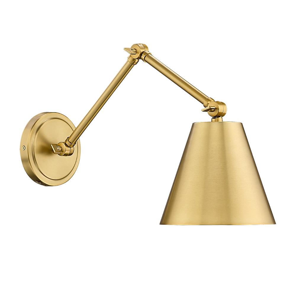 Z-Lite 347S-MGLD 1 Light Wall Sconce in Modern Gold