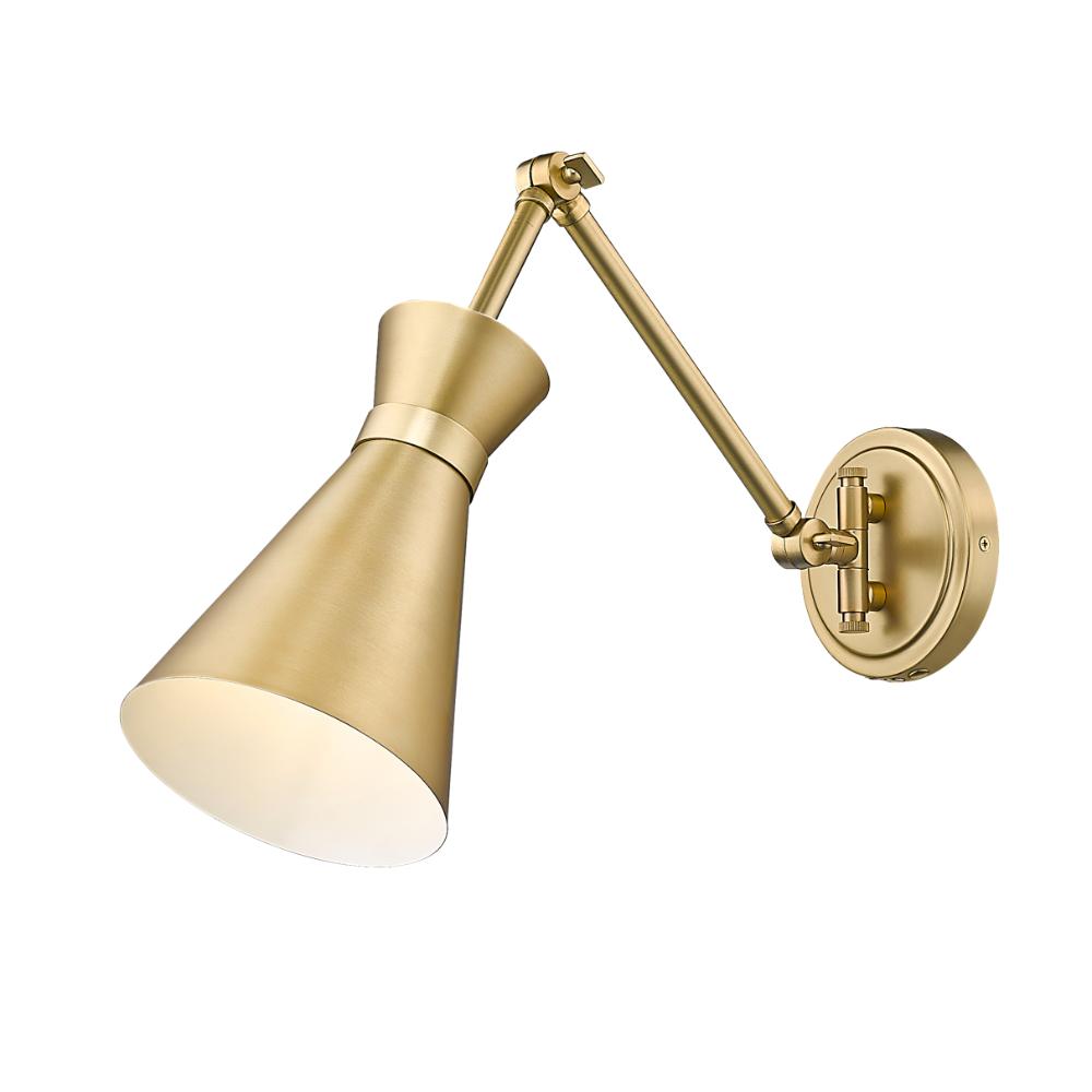 Z-Lite 351S-MGLD 1 Light Wall Sconce in Modern Gold