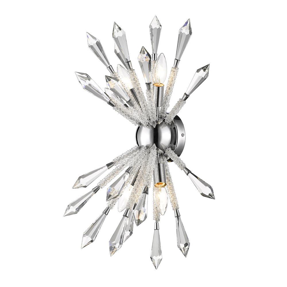 Z-Lite 4002-4S Soleia Wall Sconce in Chrome 