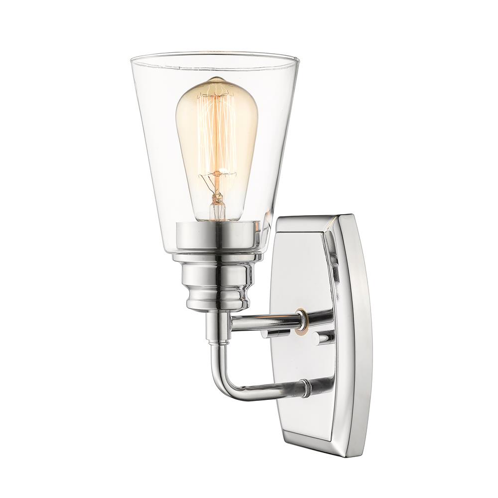 Z-Lite 428-1S-CH Annora Wall Sconce in Chrome