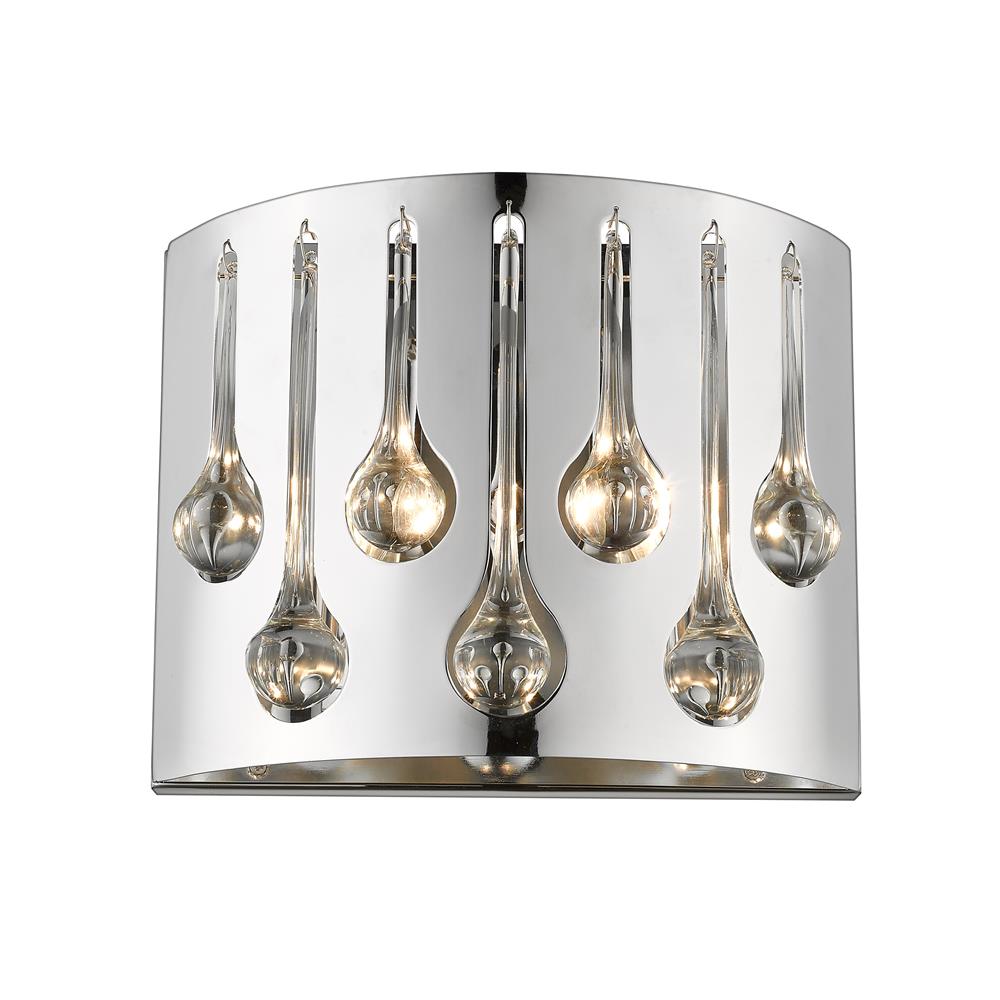 Z-Lite 453R2S-CH Oberon Wall Sconce in Chrome 