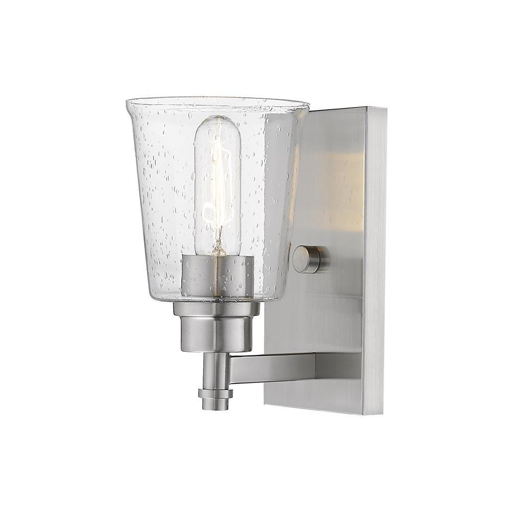 Z-Lite 464-1S-BN Bohin Wall Sconce in Brushed Nickel 