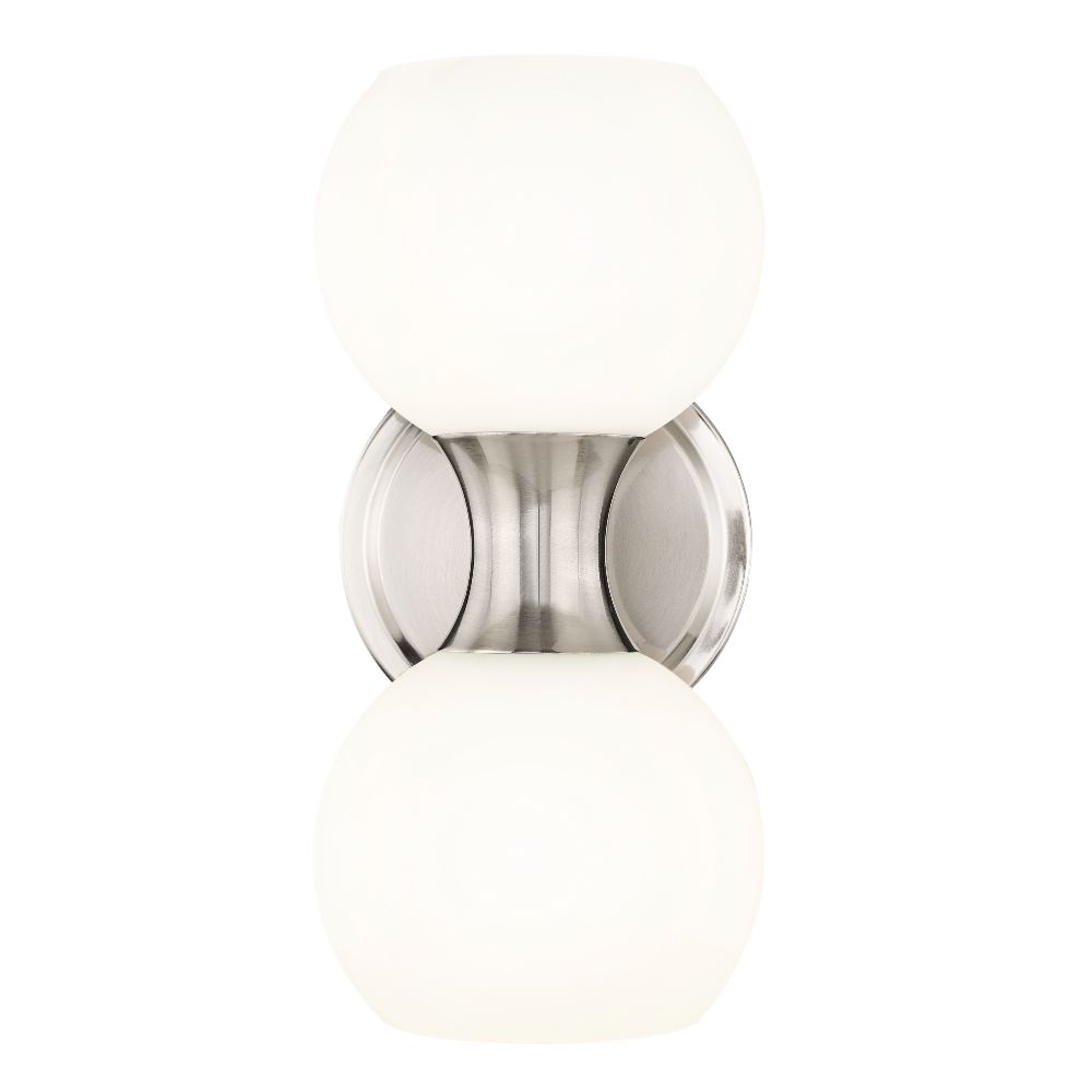 Z-Lite 494-2S-BN 2 Light Wall Sconce in Brushed Nickel