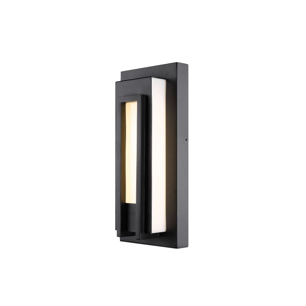 Z-lite 520S-BK-LED 1 Light Outdoor Wall Sconce in Black