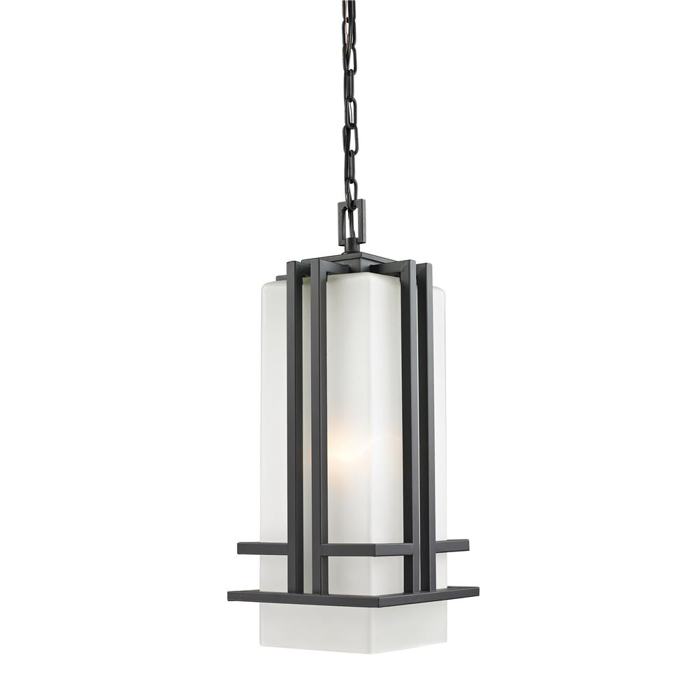 Z-Lite 550CHB-ORBZ Abbey Outdoor Chain Light in Outdoor Rubbed Bronze