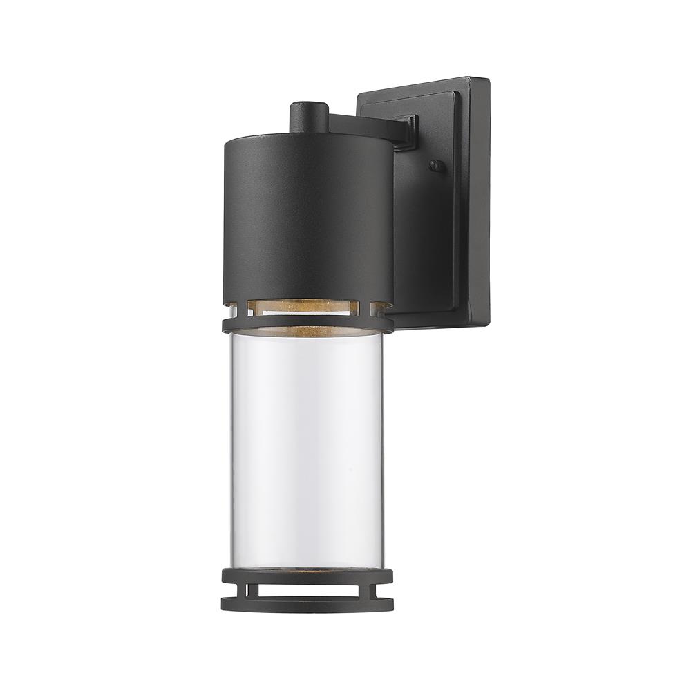 Z-Lite 553M-BK-LED Luminata Outdoor LED Wall Light Black