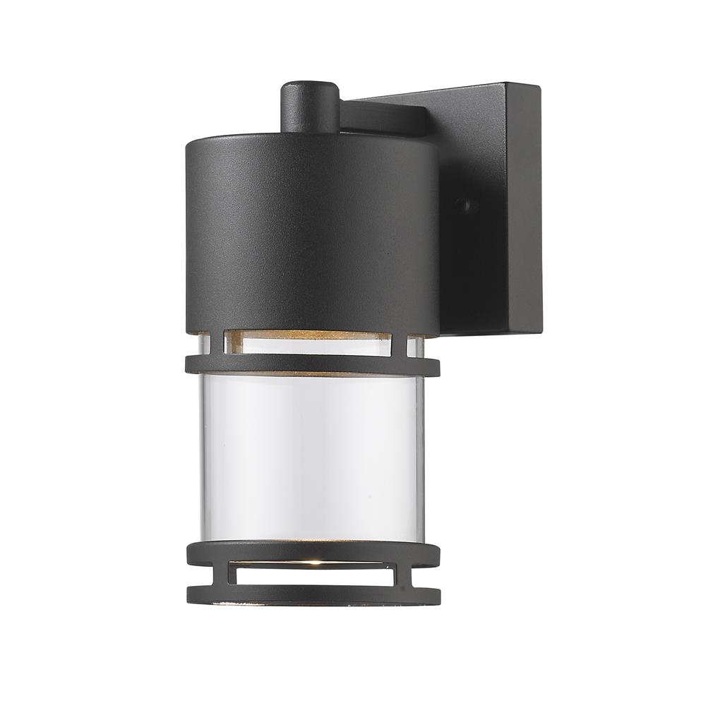 Z-Lite 553S-BK-LED Luminata Outdoor LED Wall Light in Black