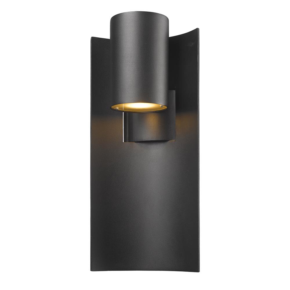 Z-Lite Amador  559B-BK-LED 1 Light Outdoor Wall Sconce in Black