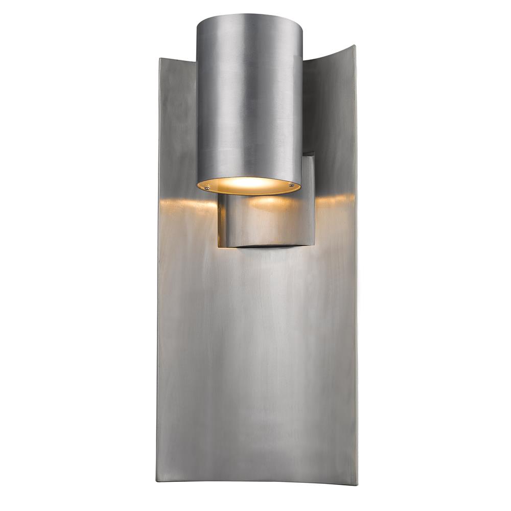Z-Lite Amador  559B-SL-LED 1 Light Outdoor Wall Sconce in Silver