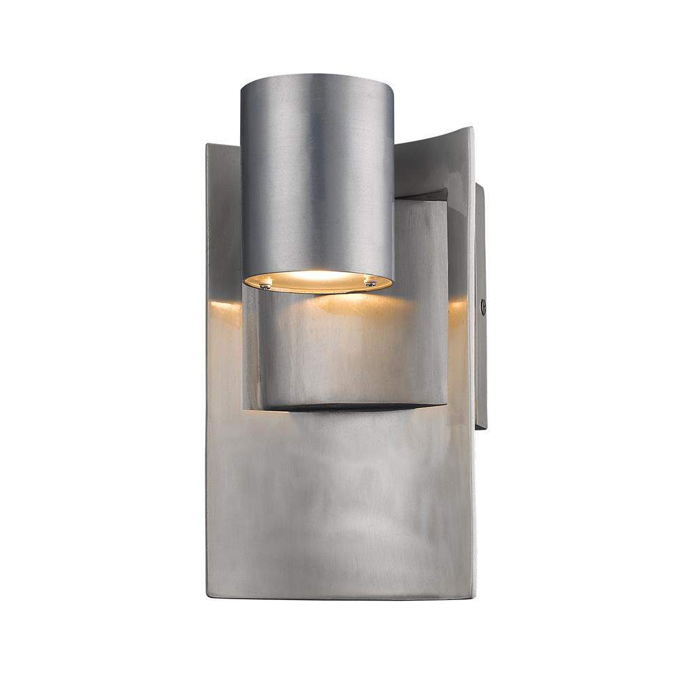 Z-Lite Amador  559S-SL-LED 1 Light Outdoor Wall Sconce in Silver