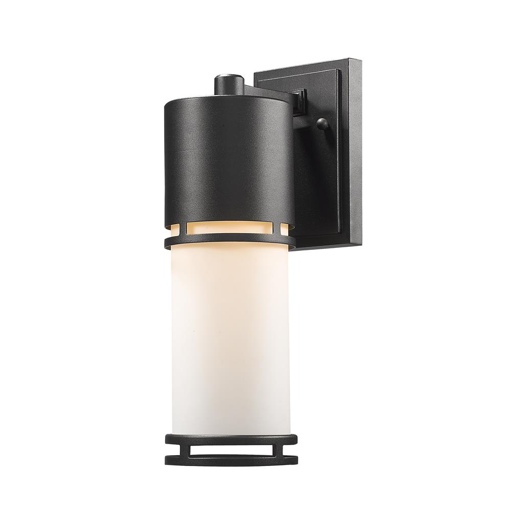 Z-Lite 560M-BK-LED Luminata Outdoor LED Wall Light in Black