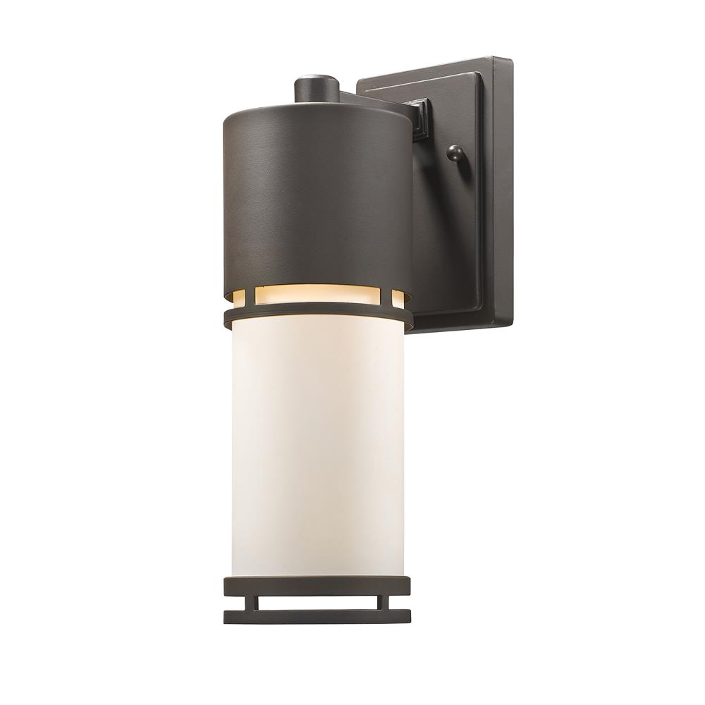 Z-Lite 560M-DBZ-LED Luminata Outdoor LED Wall Light in Deep Bronze