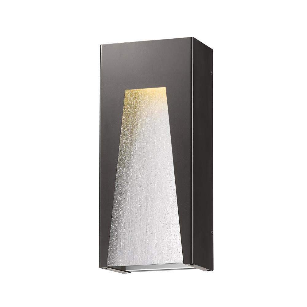Z-Lite 561B-DBZ-SL-SDY-LED Millenial 1 Light Outdoor Wall Light in Bronze Silver