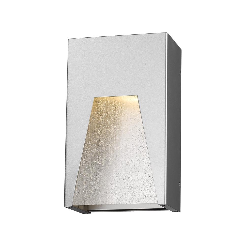 Z-Lite 561S-SL-SL-SDY-LED Millenial 1 Light Outdoor Wall Light in Silver