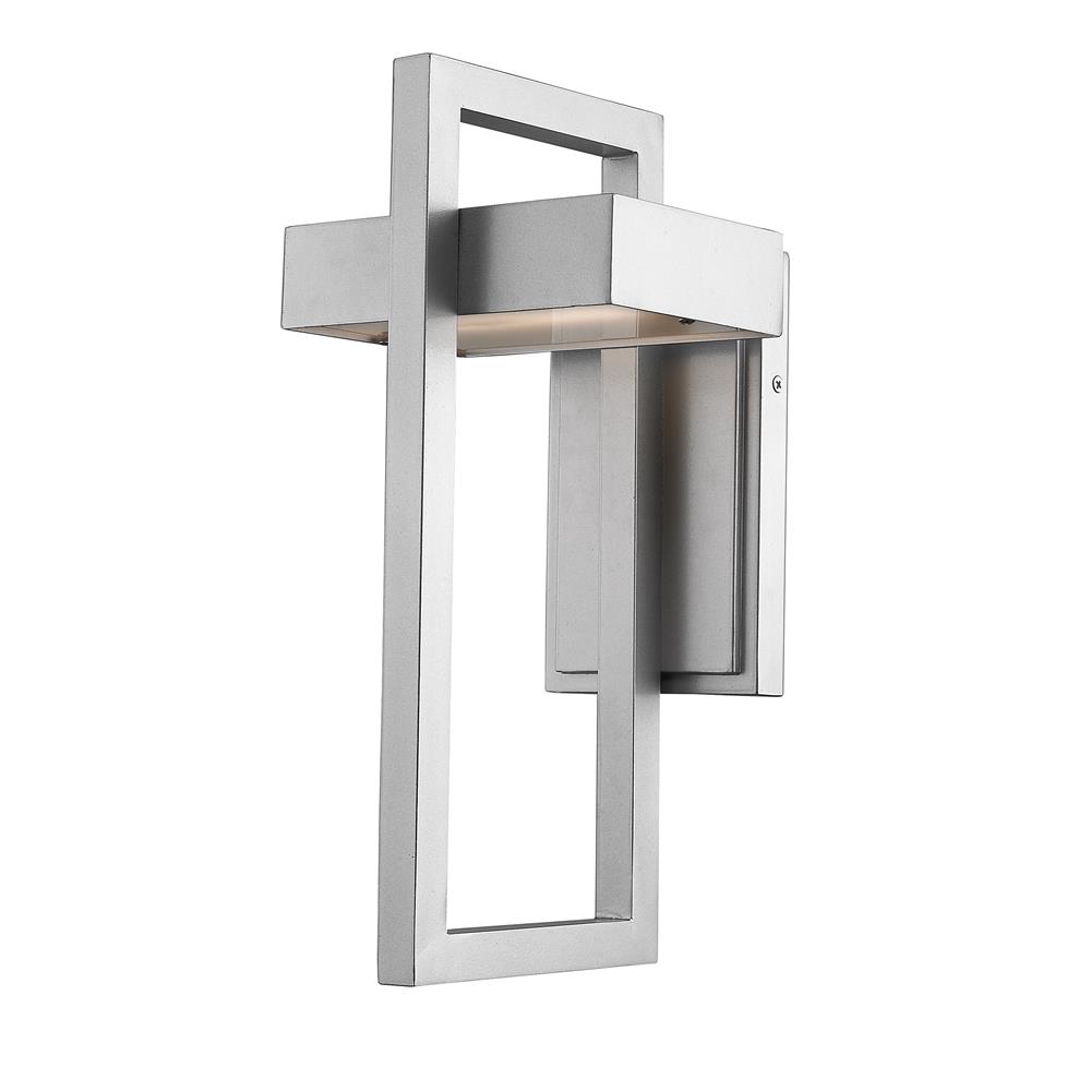 Z-Lite 566M-SL-LED Luttrel Outdoor Wall Sconce in Silver