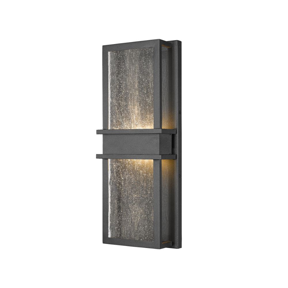 Z-Lite 577M-BK-LED 2 Light Outdoor Wall Sconce in Black