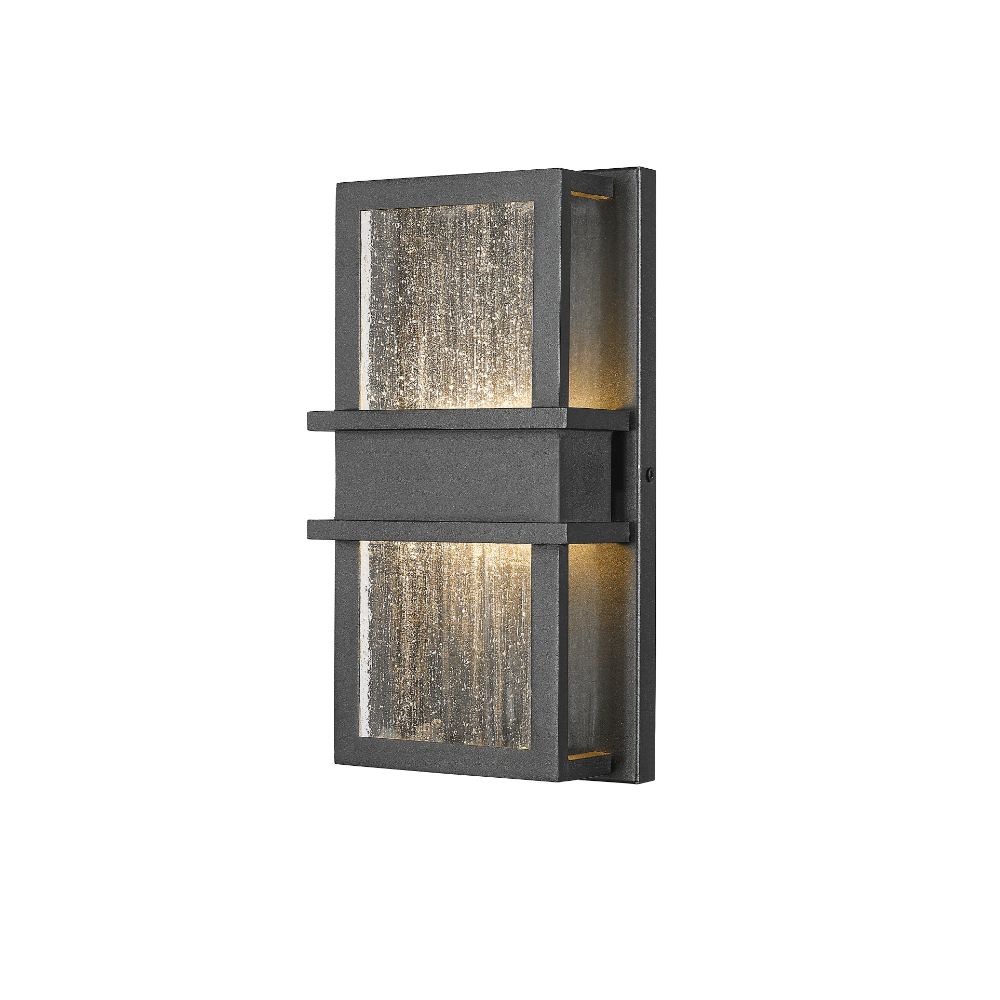 Z-Lite 577S-BK-LED 2 Light Outdoor Wall Sconce in Black
