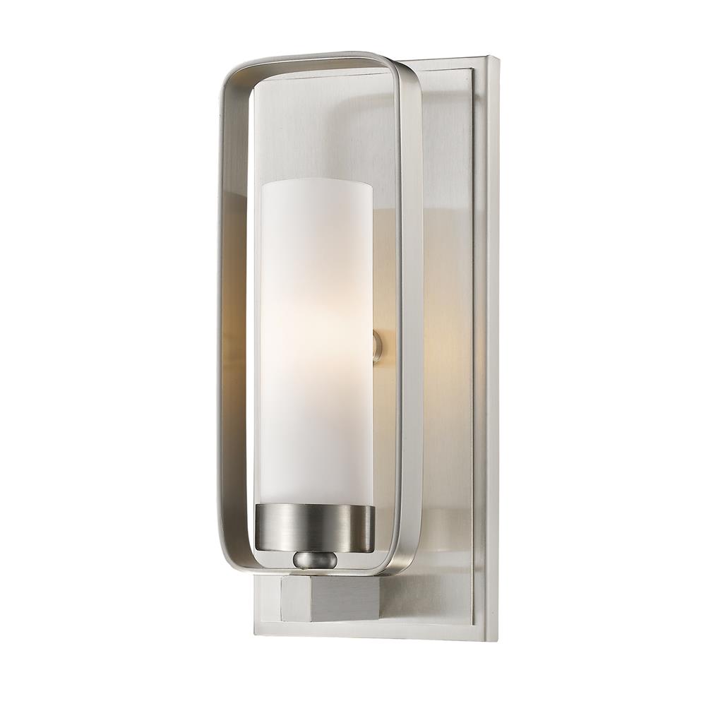 Z-Lite 6000-1S-BN Aideen 1 Light Wall Sconce in Brushed Nickel