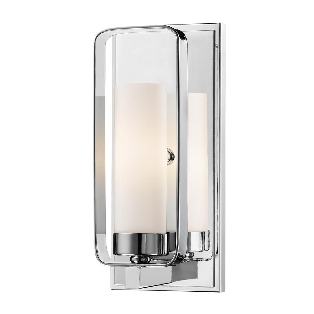 Z-Lite 6000-1S-CH Aideen 1 Light Wall Sconce in Chrome