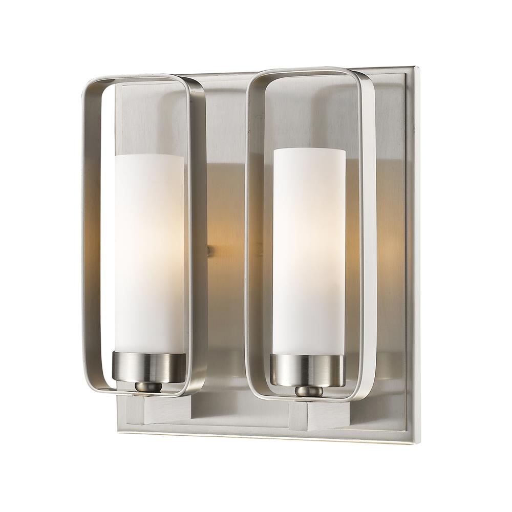 Z-Lite 6000-2S-BN Aideen 1 Light Wall Sconce in Brushed Nickel