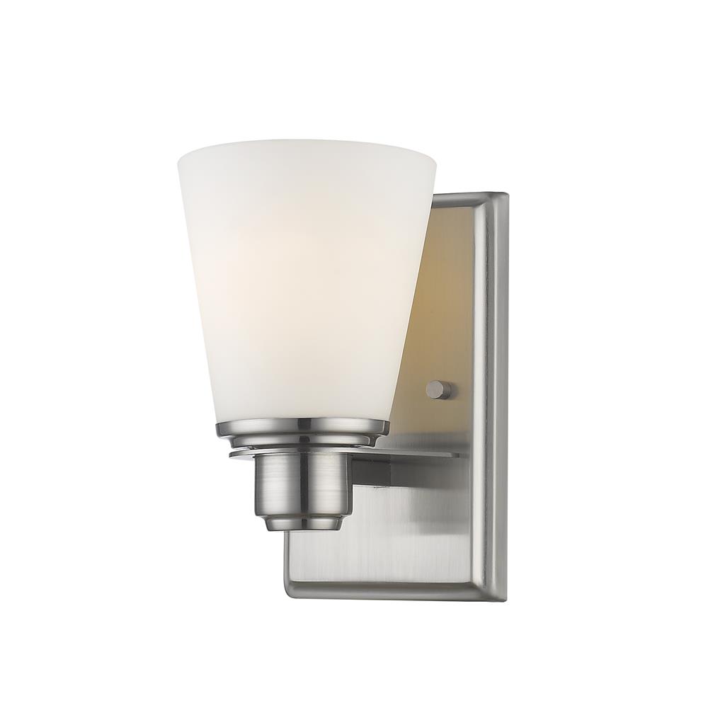Z-Lite 7001-1S-BN 1 Light Wall Sconce in Brushed Nickel