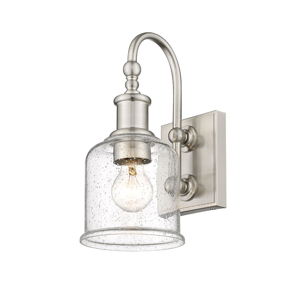 Z-Lite 734-1S-BN 1 Light Wall Sconce in Brushed Nickel