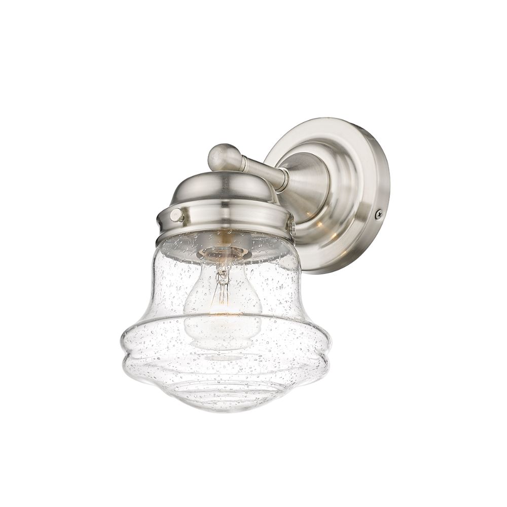 Z-Lite 736-1S-BN 1 Light Wall Sconce in Brushed Nickel