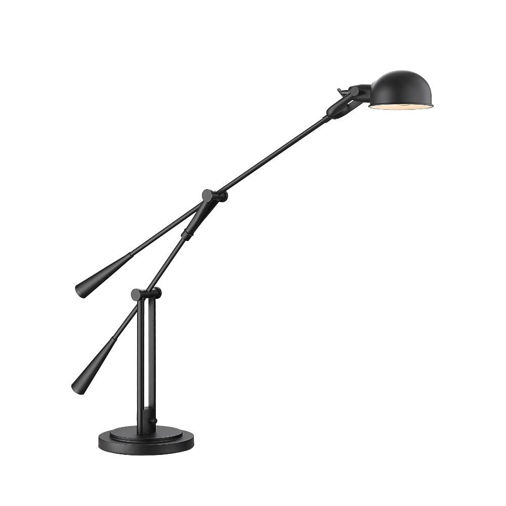 Z-Lite 741TL-MB 1 Light Table Lamp in Matte Black  
