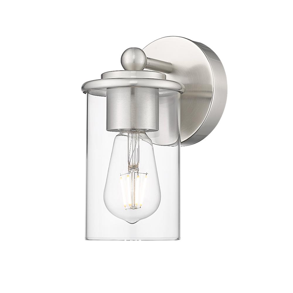 Z-lite 742-1S-BN 1 Light Wall Sconce in Brushed Nickel