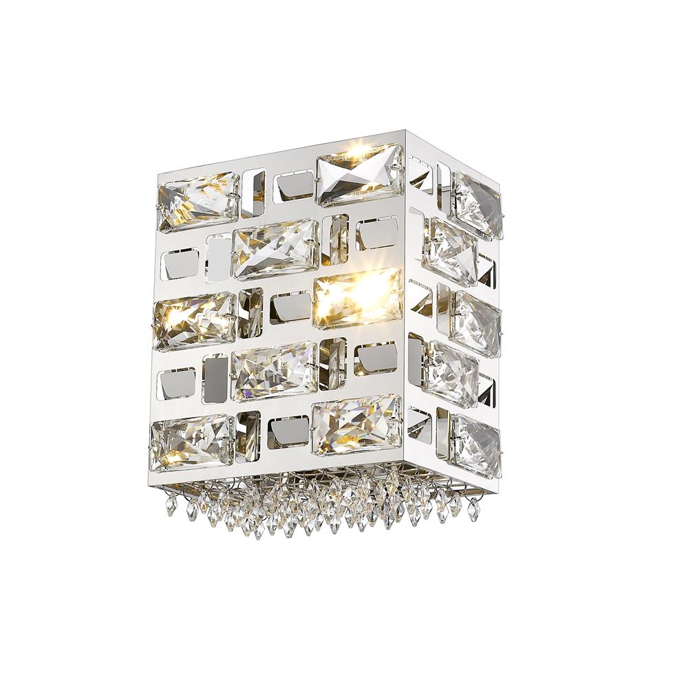 Z-Lite 912-1S-CH-LED Aludra 1 Light Wall Sconce in Chrome