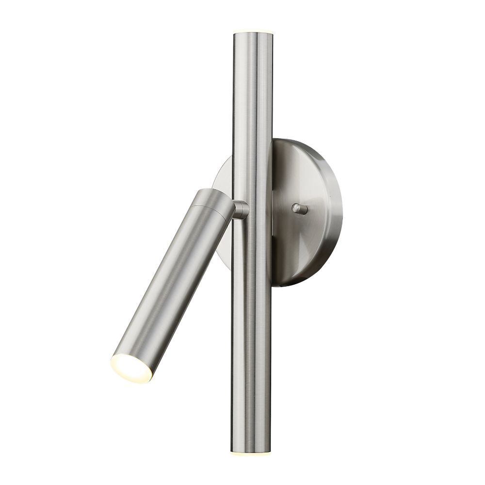 Z-lite 917-3S-BN-LED 3 Light Wall Sconce in Brushed Nickel