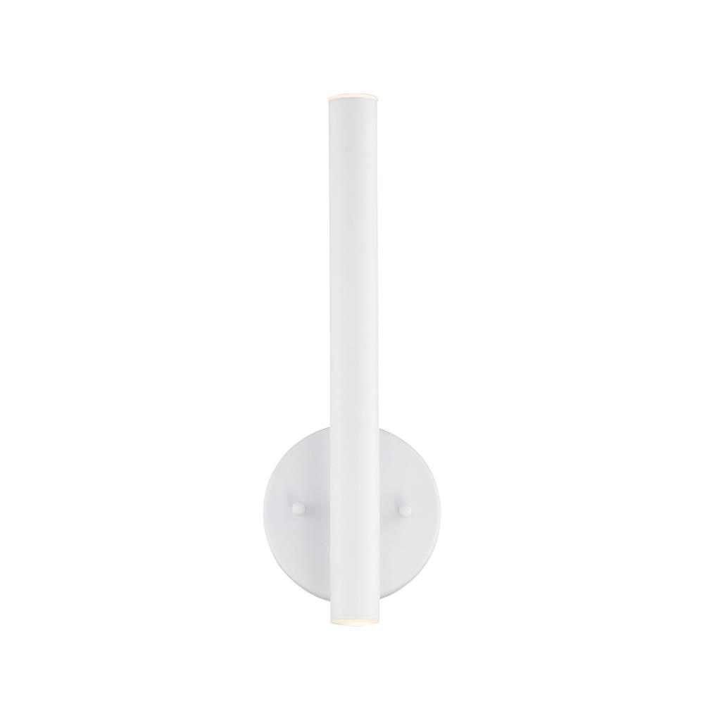 Z-Lite 917S-WH-LED Forest 2 Light Wall Sconce in Matte White