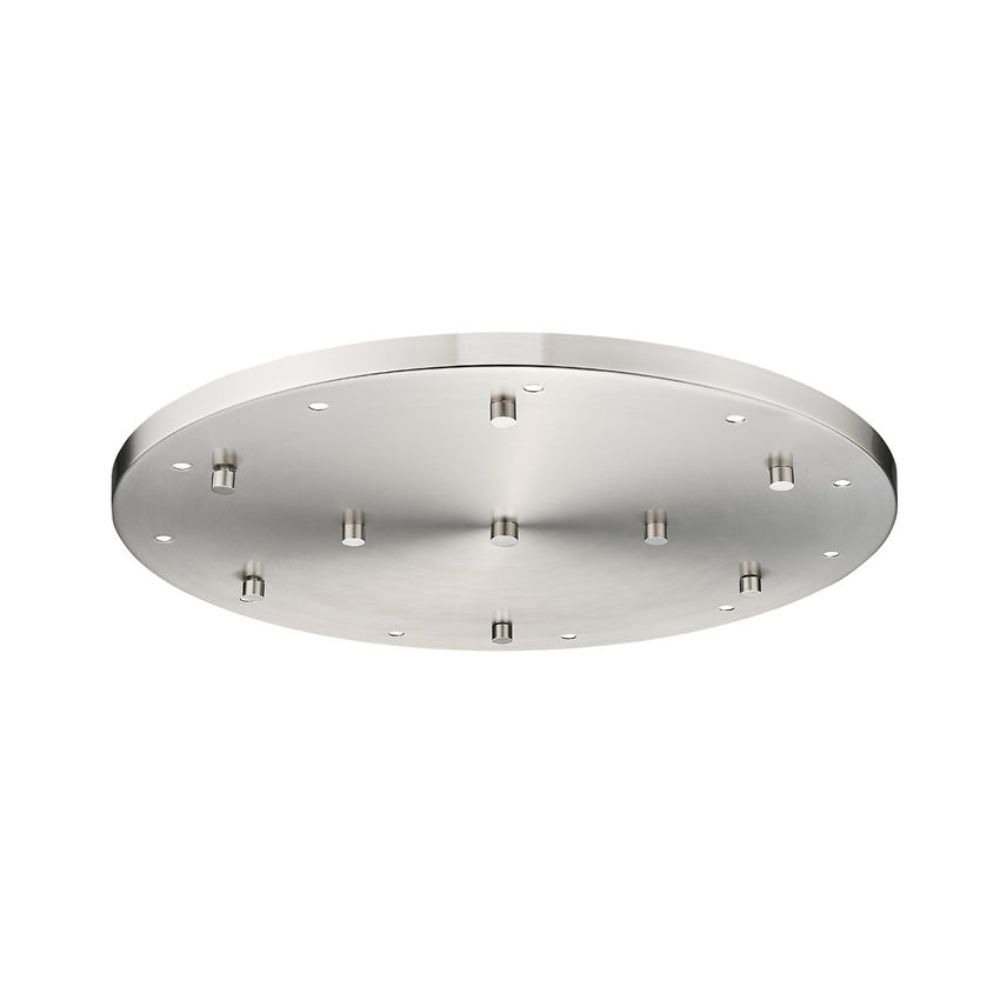Z-Lite CP2411R-BN 11 Light Ceiling Plate in Brushed Nickel