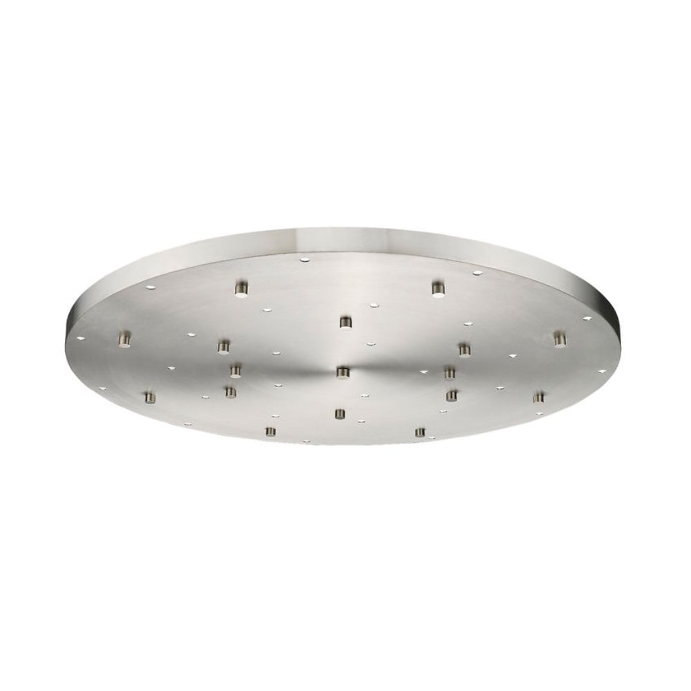 Z-Lite CP3627R-BN 27 Light Ceiling Plate in Brushed Nickel