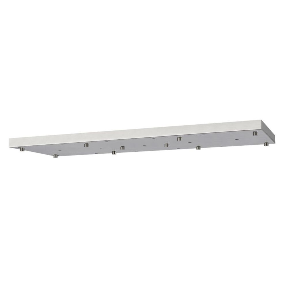 Z-Lite CP4217L-BN 17 Light Ceiling Plate in Brushed Nickel