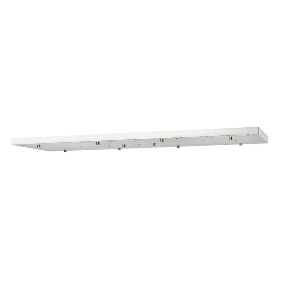 Z-Lite CP5423L-BN 23 Light Ceiling Plate in Brushed Nickel